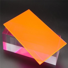 Полистирол листовой оранжевый ударопрочный HIPS 5х1500х3000 мм